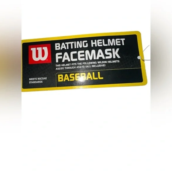 NEW Wilson Batting Helmet Facemask Baseball - Picture 4 of 6